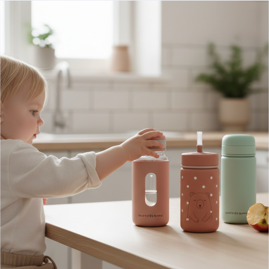 Vaikiškos gertuvės vaikams su patogiu dizainu kasdieniam naudojimui