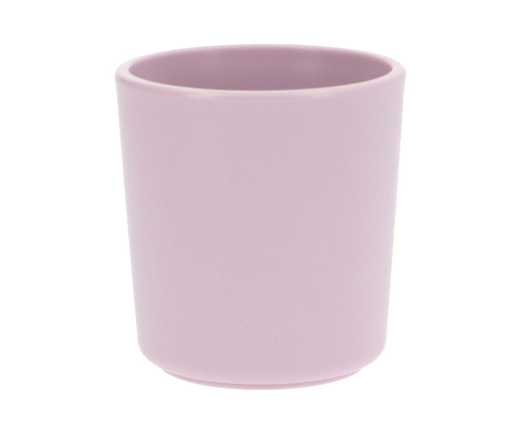 Puodelis alyvinės spalvos