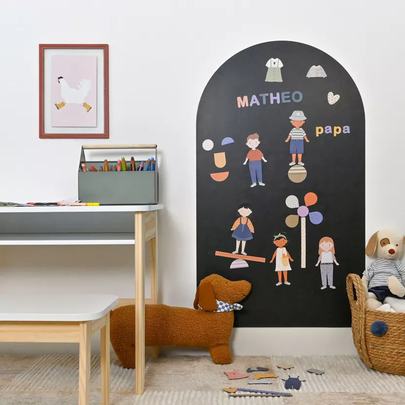Magnetic board - Arch with magnets