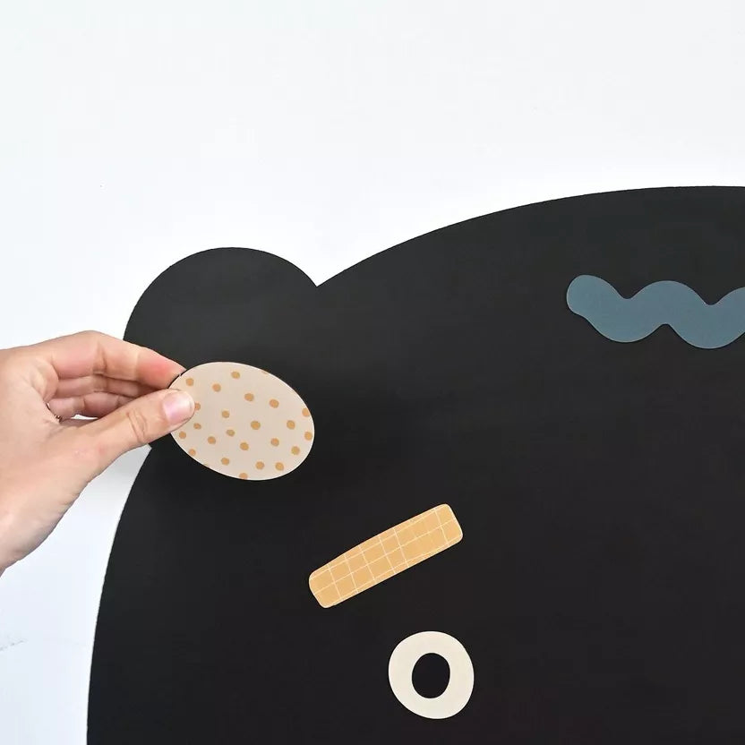 Magnetic board - Teddy bear with magnets