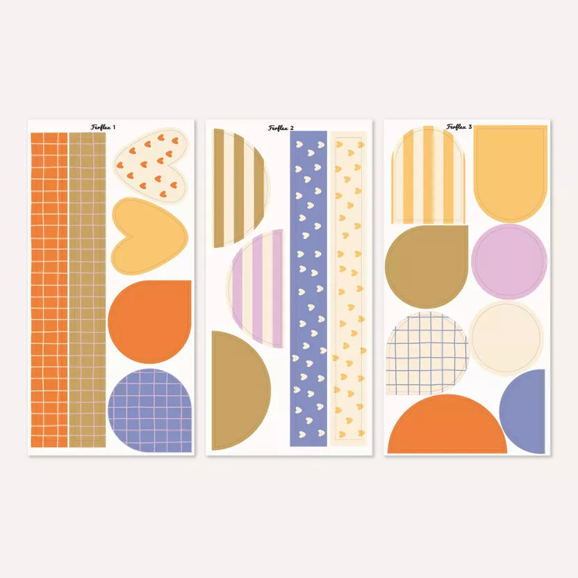 Magnetic board's magnets shapes