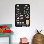 Magnetic game - fruits and vegetables