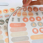 Magnets' sheet - My daily organization